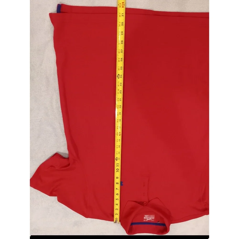2 Under Armour Mens Heatgear Polo Golf Short Sleeve Shirts‎ XL Red